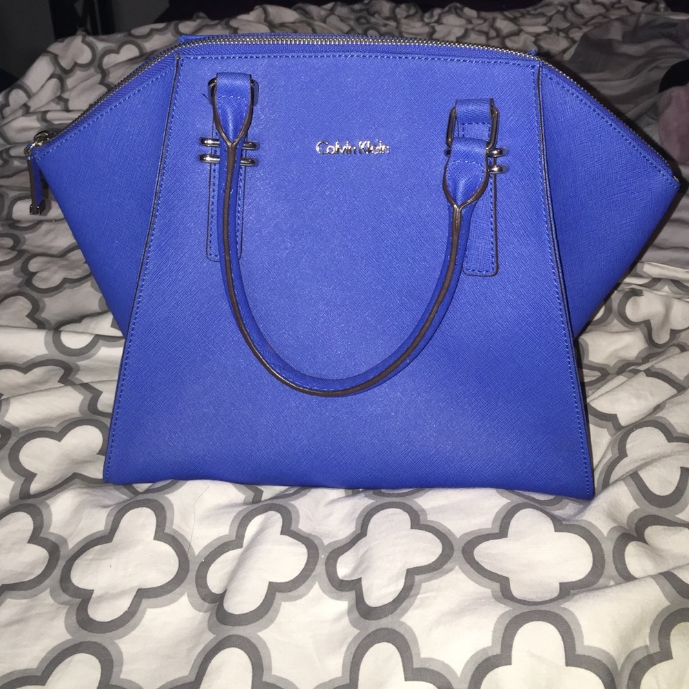 Calvin Klein Royal Blue Tote